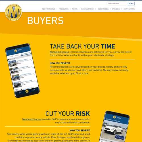 Manheim Express Homepage