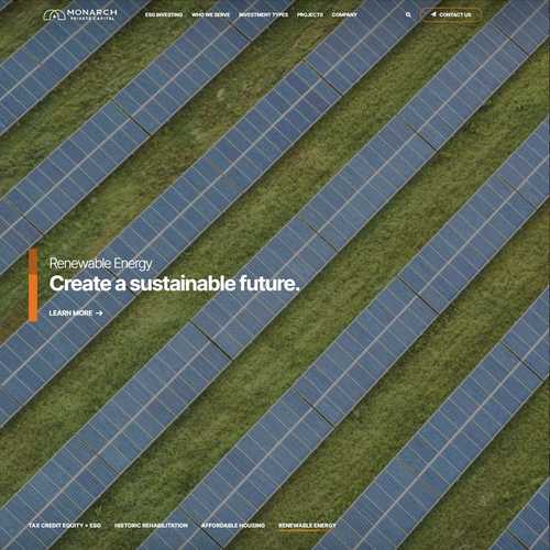 Monarch ESG Homepage