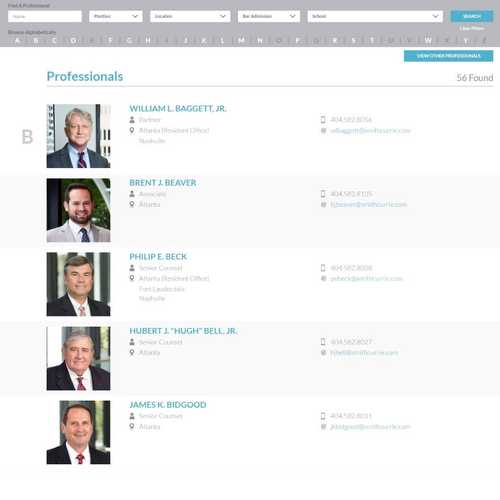 Smith Currie Attorney Search